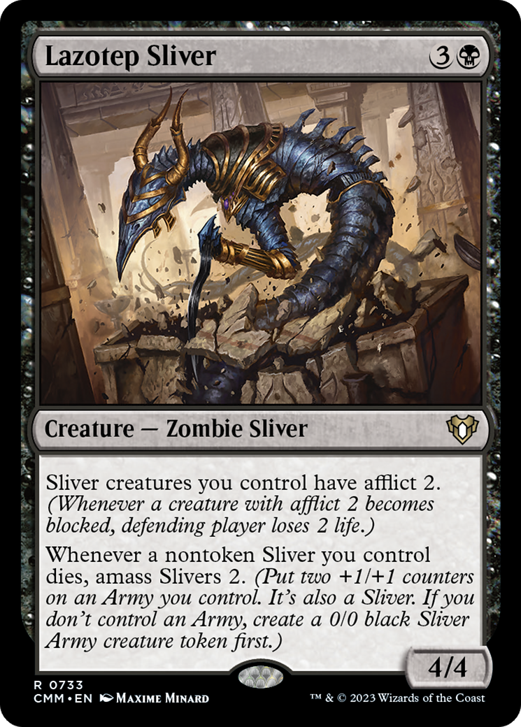 Image of Lazotep Sliver (CMM-733) - Commander Masters