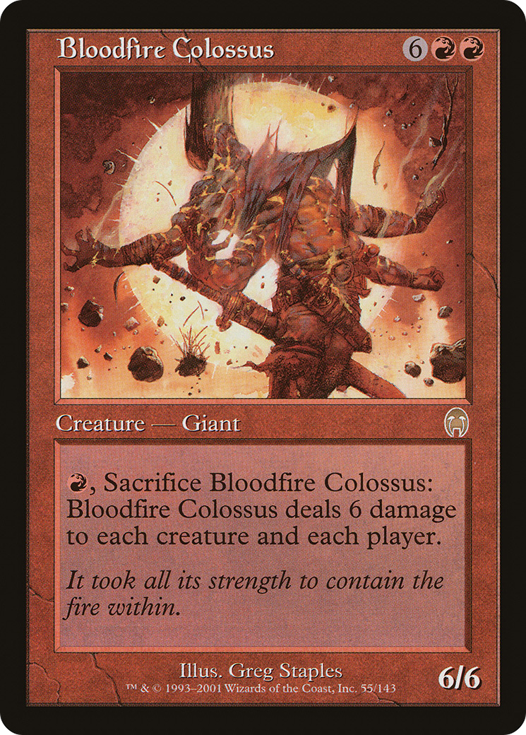 Image of Bloodfire Colossus (APC-055) - Apocalypse
