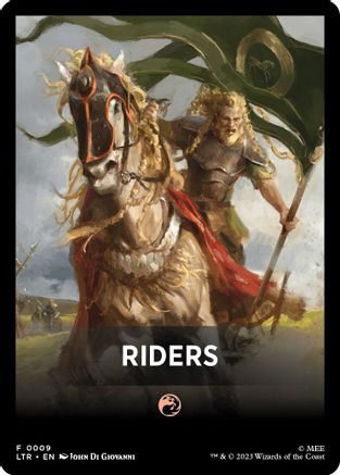 Image of Riders Theme Card (LTR-009) - The Lord of the Rings: Tales of Middle-earth