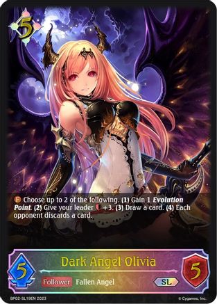 Image of Dark Angel Olivia (SL) (BP02-SL19EN) - BP02 Reign of Bahamut
