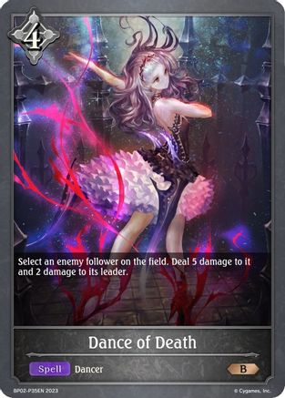 Image of Dance of Death - P35EN (Foil) (BP02-P35EN) - BP02 Reign of Bahamut