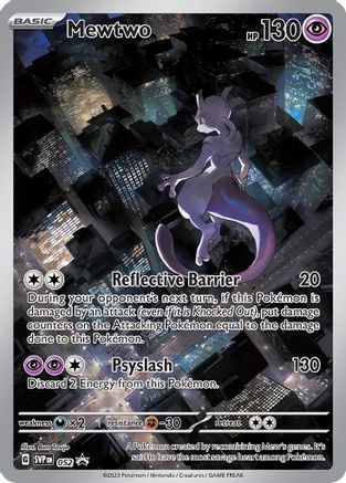 Image of Mewtwo 052  - Holofoil SV Scarlet & Violet Promo Cards - Promo