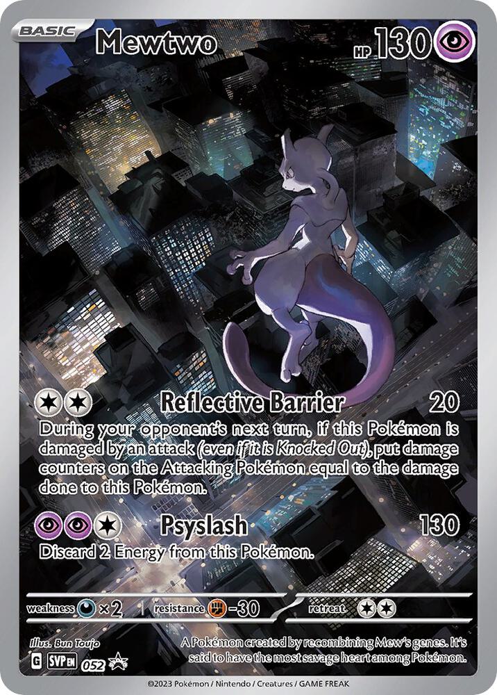 * Mewtwo - 052 - SV: Scarlet & Violet Promo Cards (SVP)