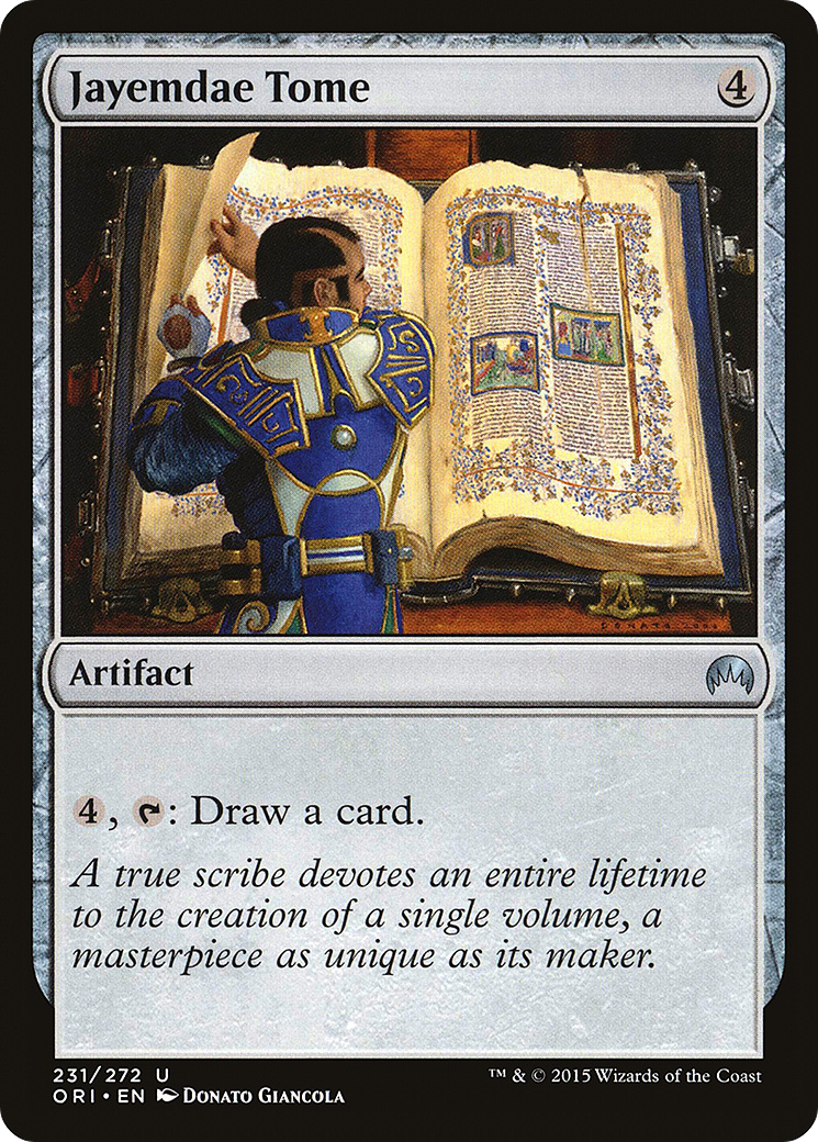 Image of Jayemdae Tome (ORI-231) - Magic Origins Foil