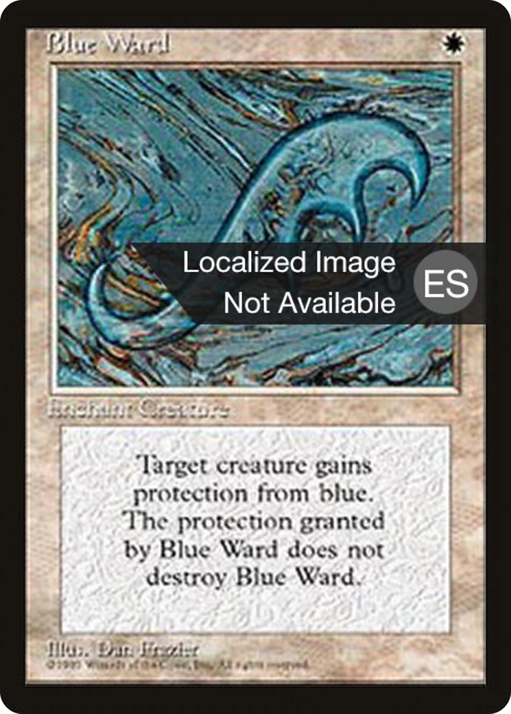 Image of Blue Ward (4BB-) - Fourth Edition Foreign Black Border