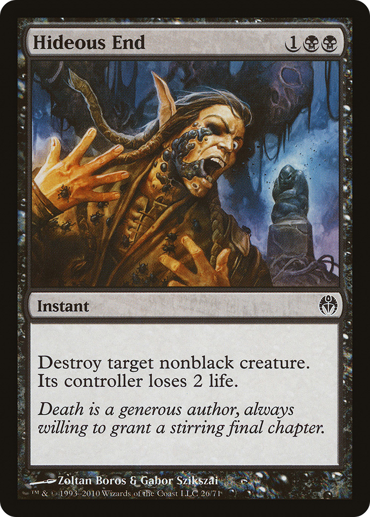 Image of Hideous End (DDE-026) - Duel Decks: Phyrexia vs. the Coalition