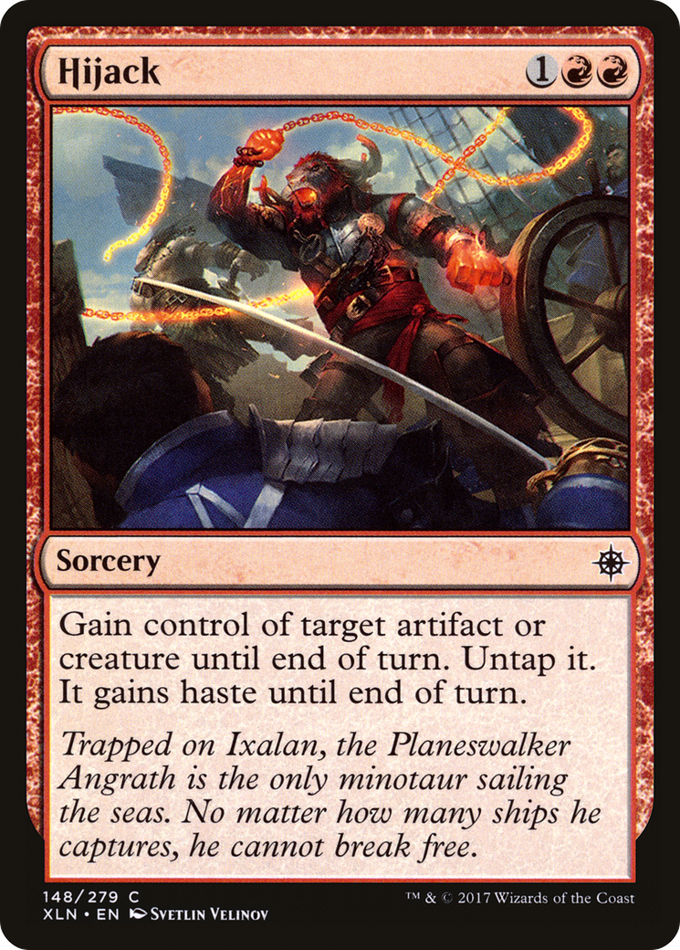 Image of Hijack (XLN-148) - Ixalan Foil
