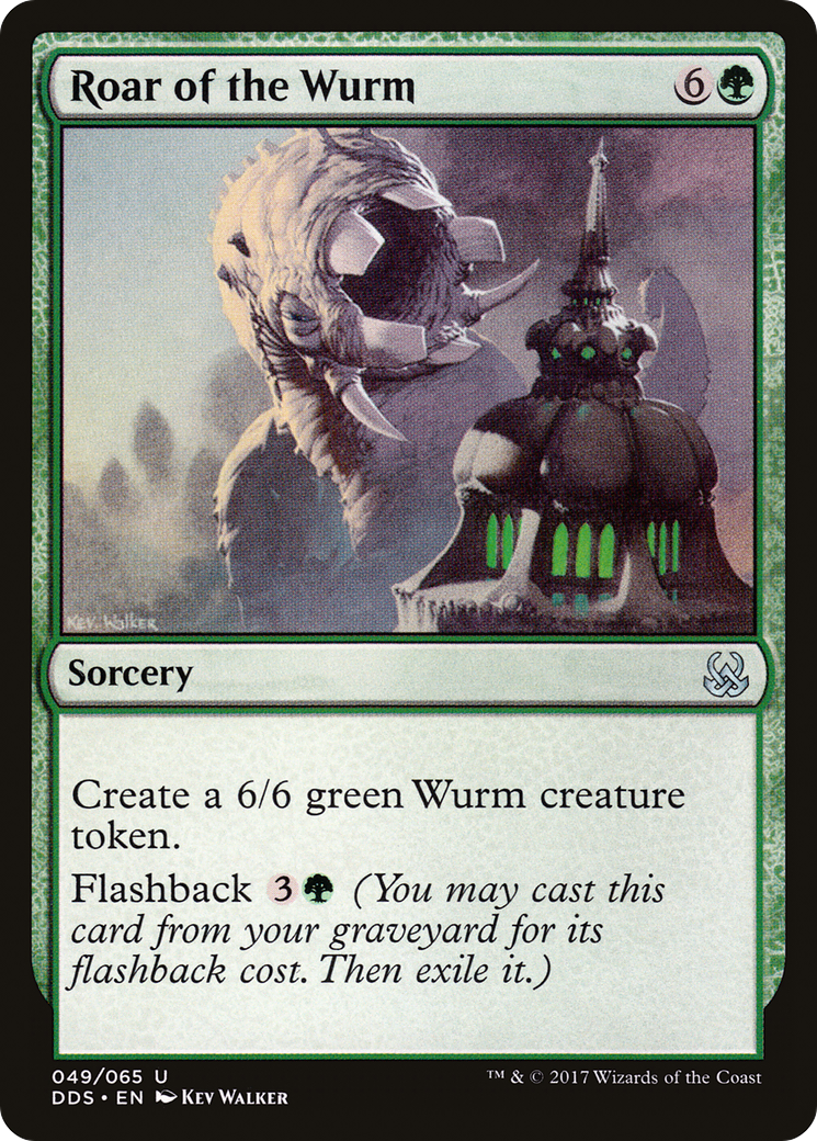 Image of Roar of the Wurm (DDS-049) - Duel Decks: Mind vs. Might