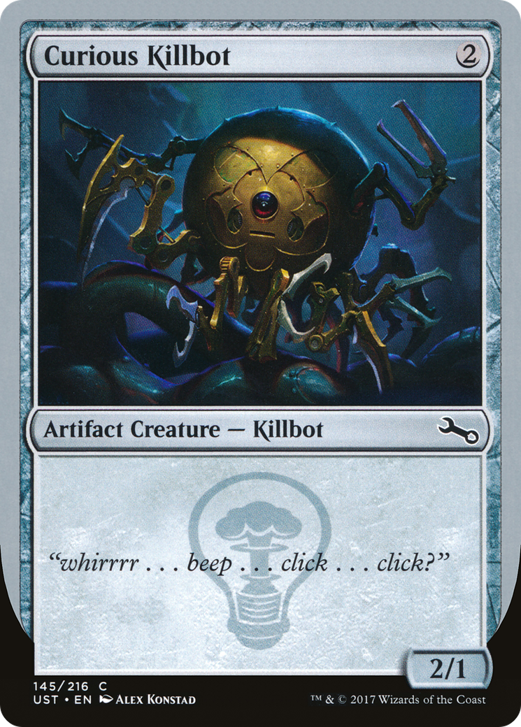 Image of Curious Killbot (UST-145A) - Unstable Foil