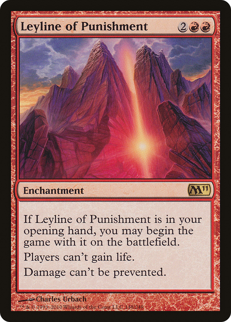 Image of Leyline of Punishment (M11-148) - Magic 2011 Foil