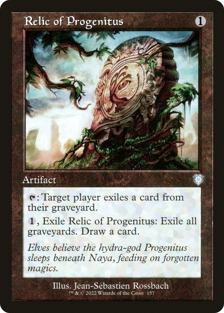 Image of Relic of Progenitus (Retro Frame) (BRC-157) - The Brothers' War Commander