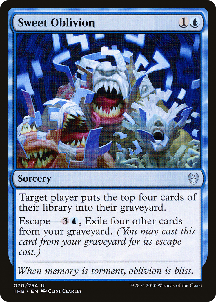 Image of Sweet Oblivion (THB-070) - Theros Beyond Death Foil