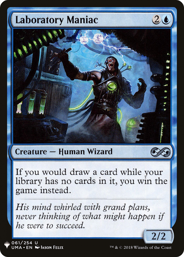 Image of Laboratory Maniac (UMA) (LIST-061) - The List