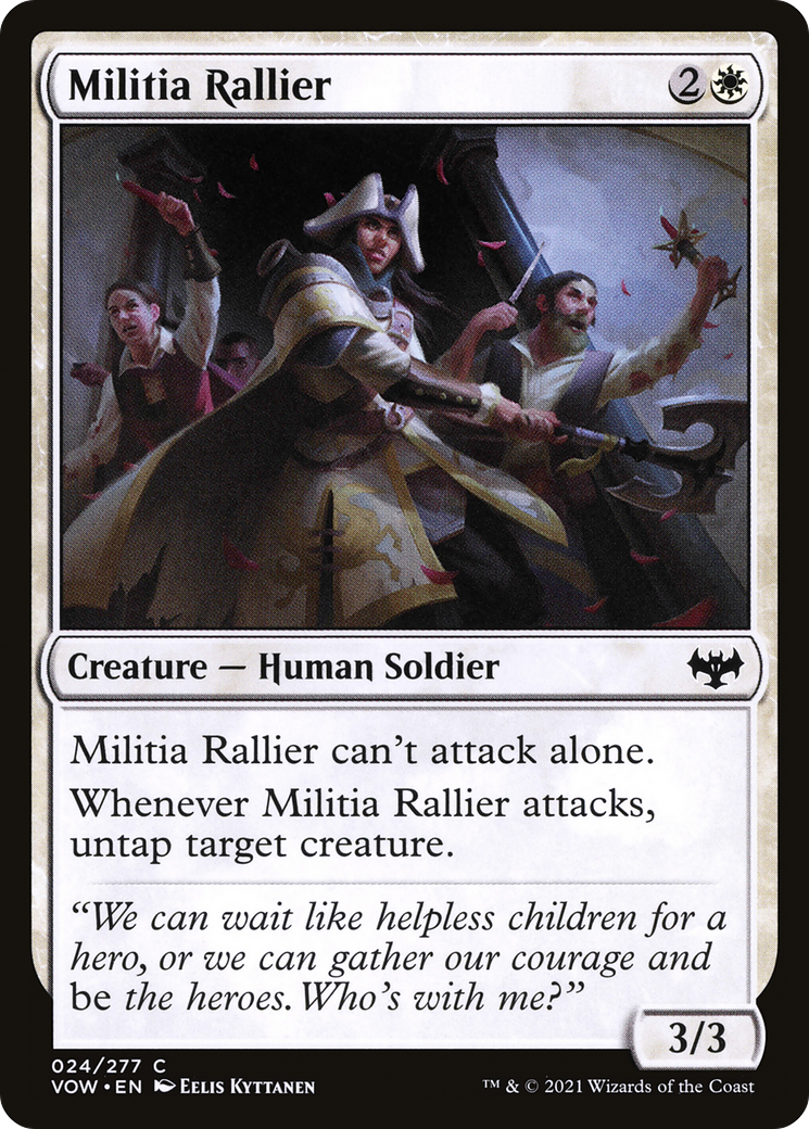 Image of Militia Rallier (VOW-024) - Innistrad: Crimson Vow