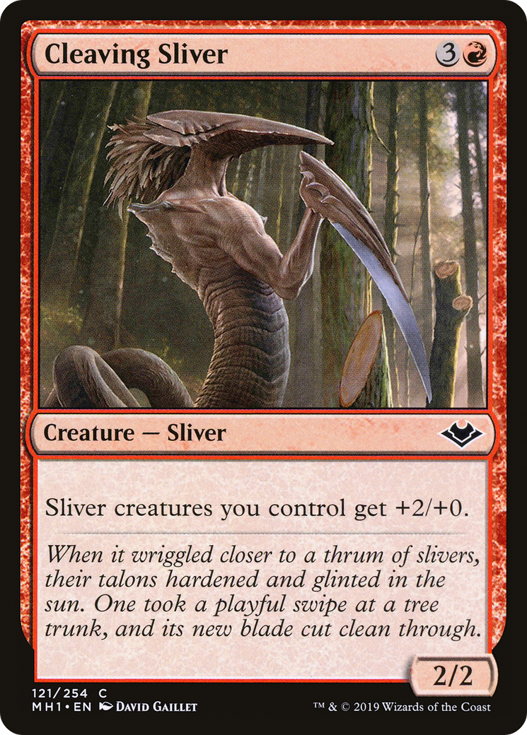 Image of Cleaving Sliver (MH1-121) - Modern Horizons