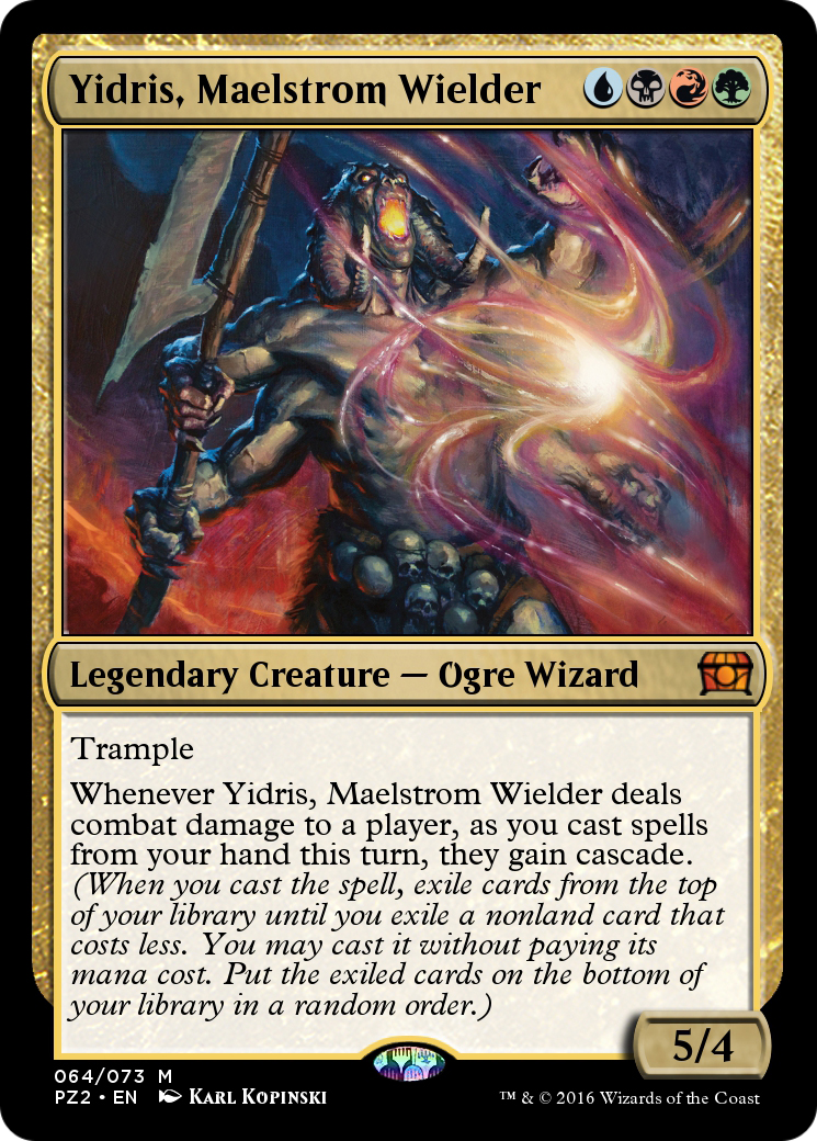 Image of Yidris, Maelstrom Wielder (PZ2-064) - Treasure Chest Foil