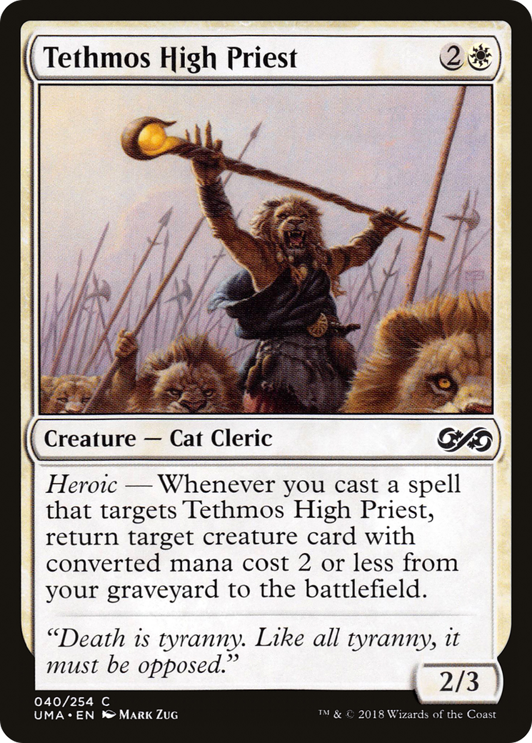 Image of Tethmos High Priest (UMA-040) - Ultimate Masters