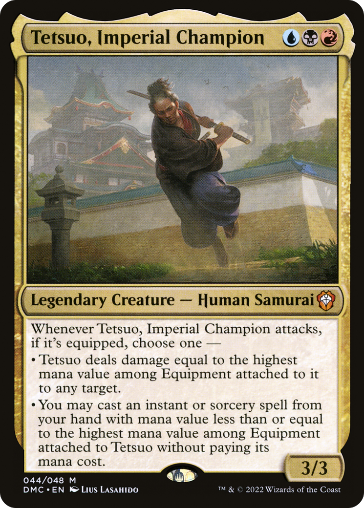 Image of Tetsuo, Imperial Champion (DMC-044) - Dominaria United Commander