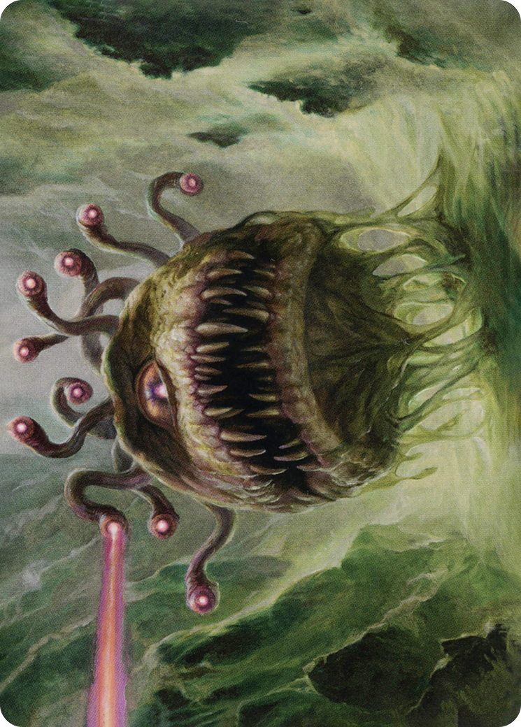 Image of Baleful Beholder // Beholder (AAFR-001) - Adventures in the Forgotten Realms Art Series (Borderless)