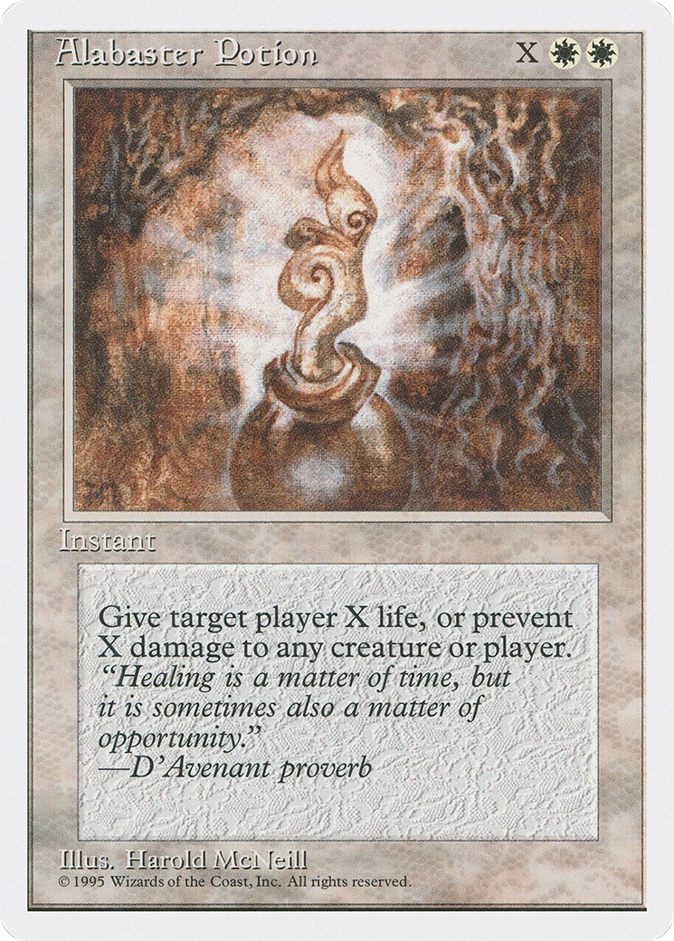 Image of Alabaster Potion (4ED-) - Fourth Edition