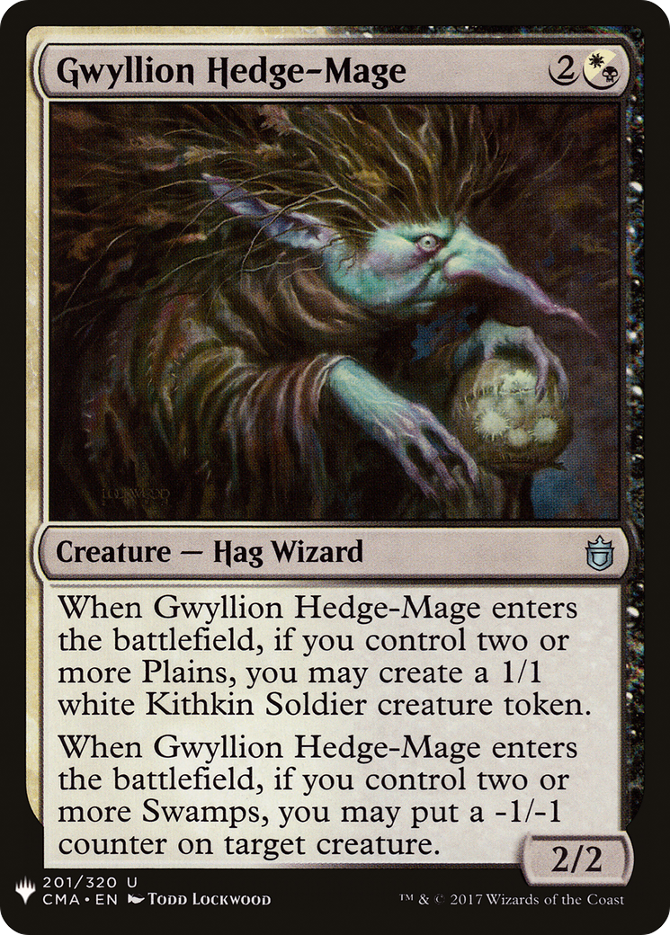 Image of Gwyllion Hedge-Mage (LIST-201) - The List