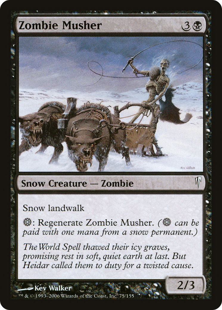 Image of Zombie Musher (CSP-075) - Coldsnap