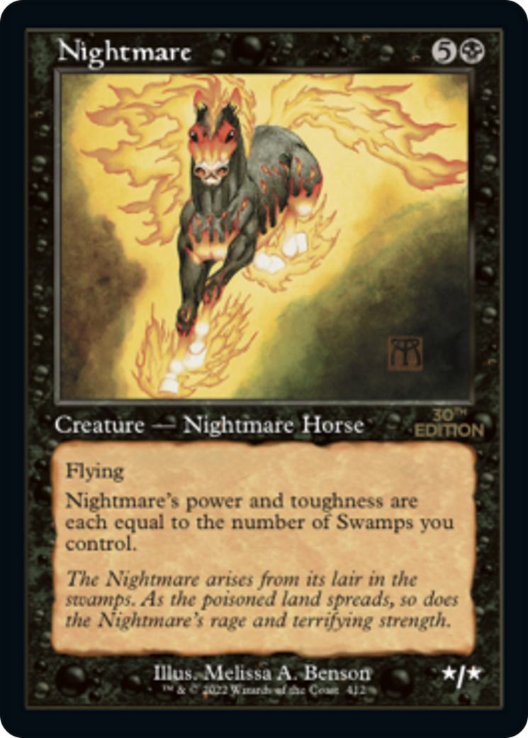 Image of Nightmare (Retro Frame) (30A-412) - 30th Anniversary Edition