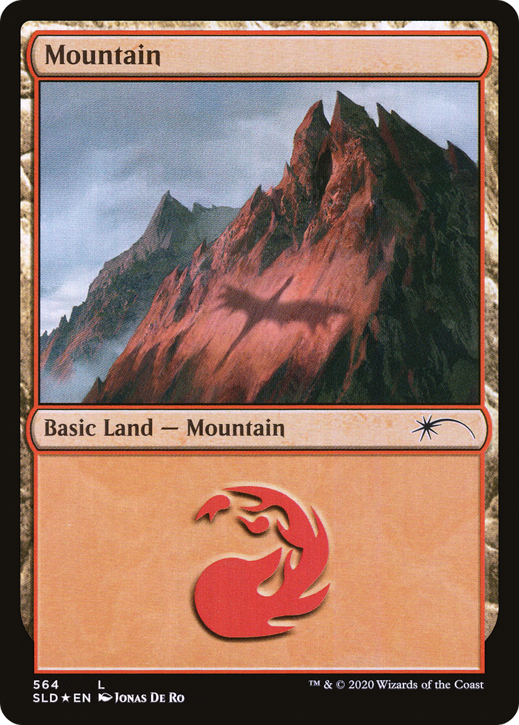 Image of Mountain (564) (SLD-564) - Secret Lair Drop Foil