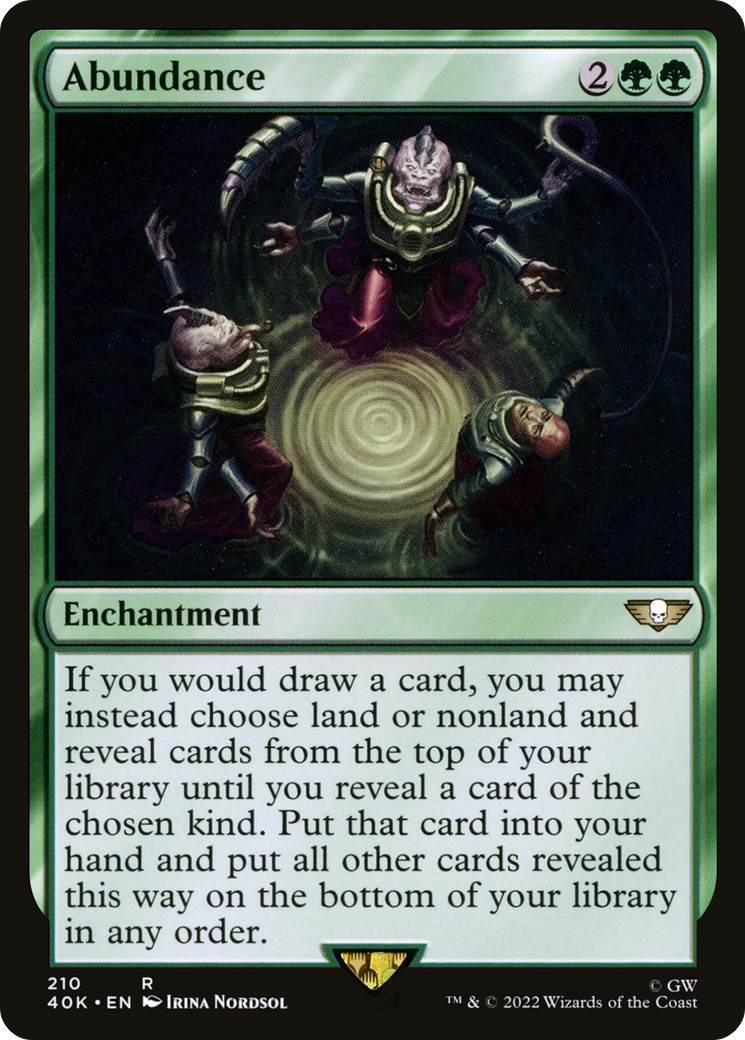 Image of Abundance (40K-210) - Warhammer 40,000 Commander