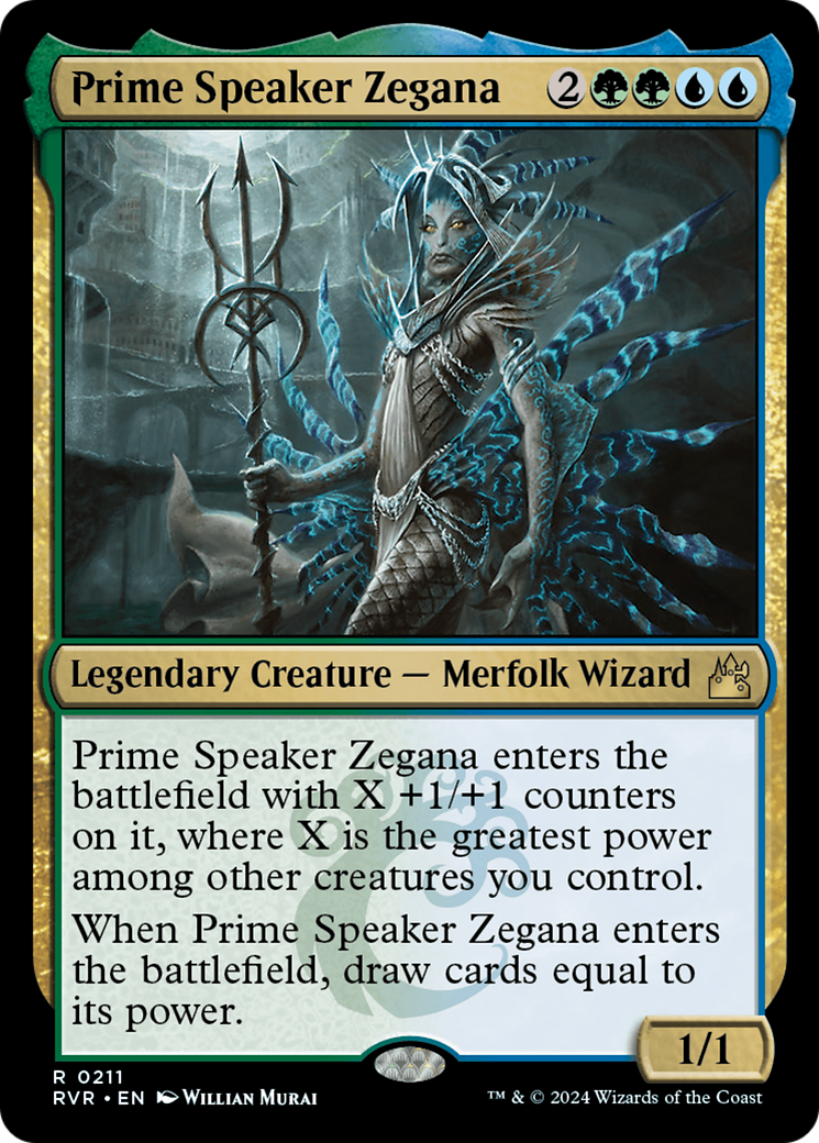 Image of Prime Speaker Zegana (RVR-211) - Ravnica Remastered