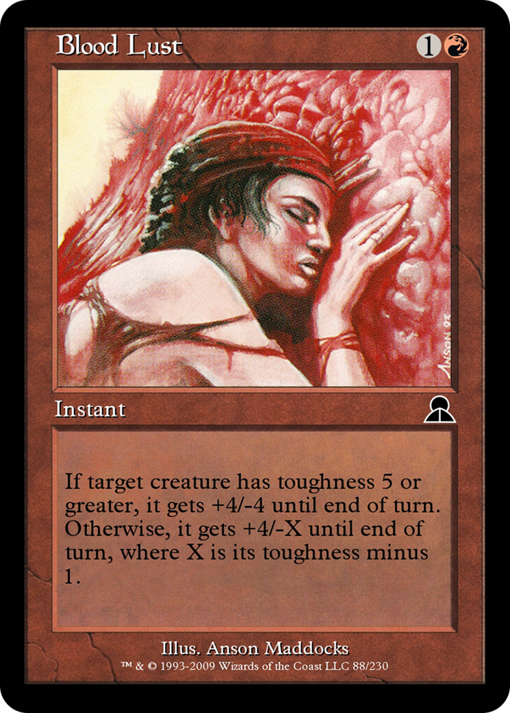 Image of Blood Lust (ME3-088) - Masters Edition III Foil