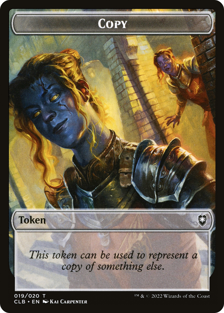 Image of Copy Token (CLB-019) - Battle for Baldur's Gate Tokens