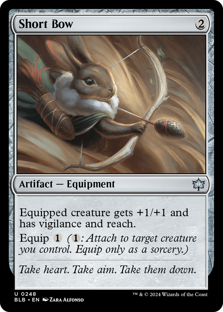Image of Short Bow (BLB-248) - Bloomburrow