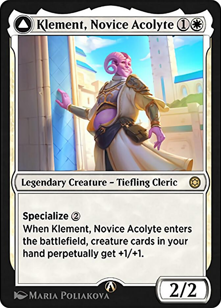 Image of Klement, Novice Acolyte (HBG-001) - Alchemy Horizons: Baldur's Gate