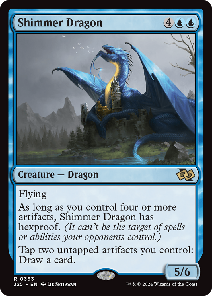 Image of Shimmer Dragon (J25-353) - Foundations Jumpstart