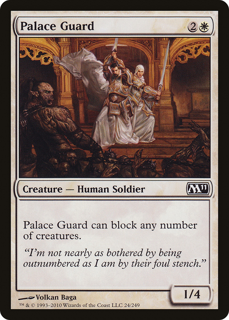 Image of Palace Guard (M11-024) - Magic 2011