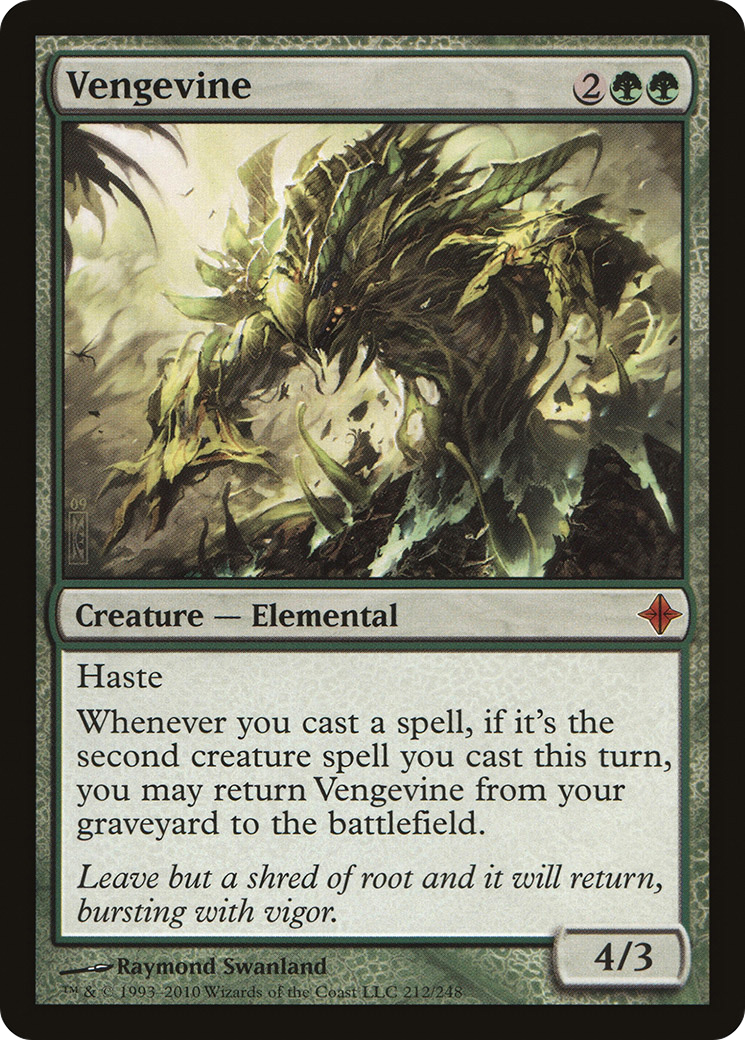 Image of Vengevine (ROE-212) - Rise of the Eldrazi Foil
