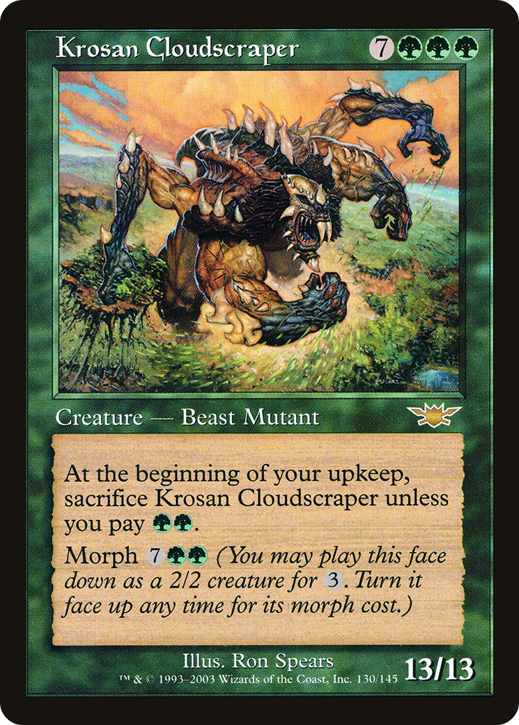 Image of Krosan Cloudscraper (LGN-130) - Legions Foil