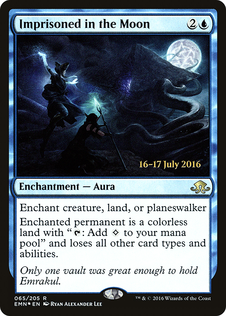 Image of Imprisoned in the Moon (PRE-065) - Eldritch Moon Promos Foil