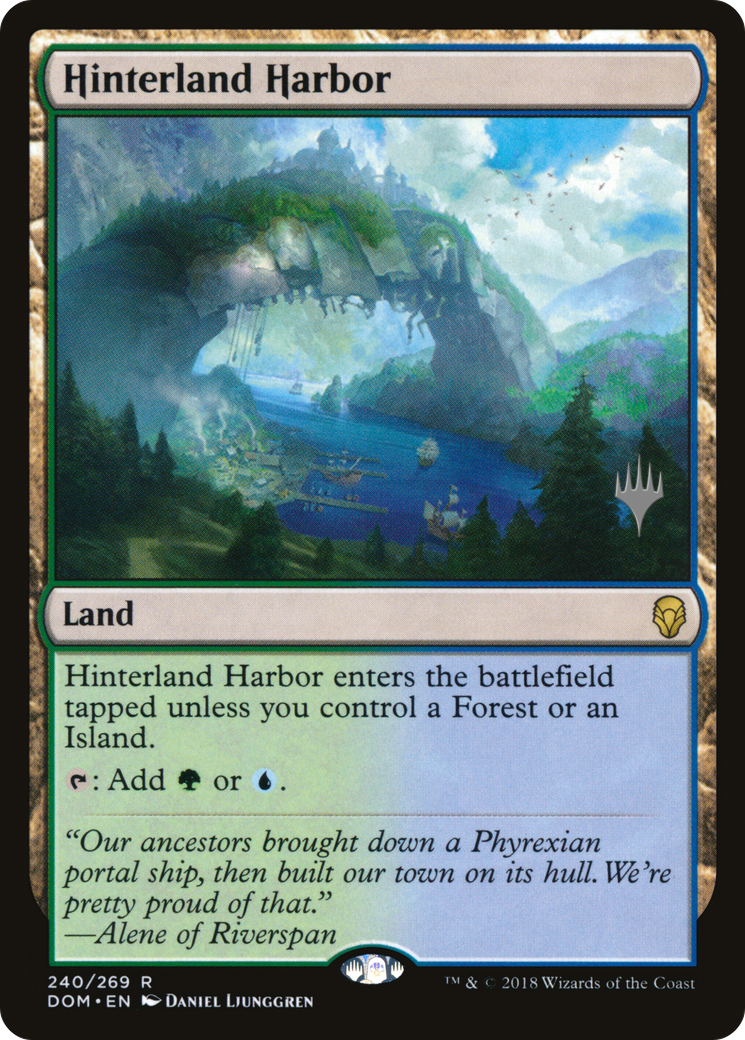 Image of Hinterland Harbor (PPM20-240) - Dominaria Promos Foil