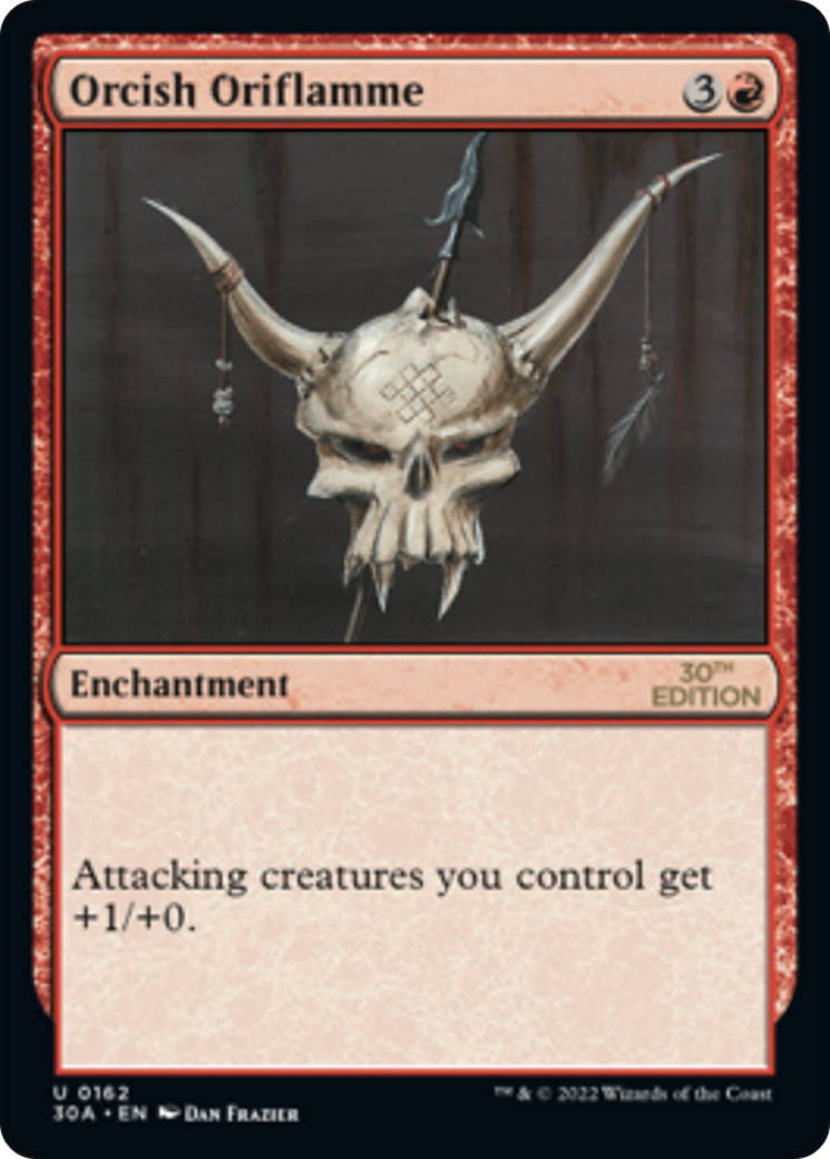 Image of Orcish Oriflamme (30A-162) - 30th Anniversary Edition