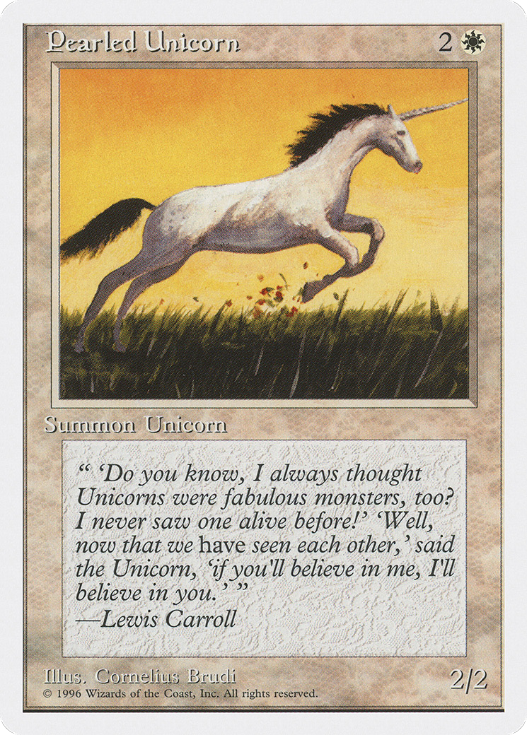 Image of Pearled Unicorn (2PS-) - Introductory Two-Player Set