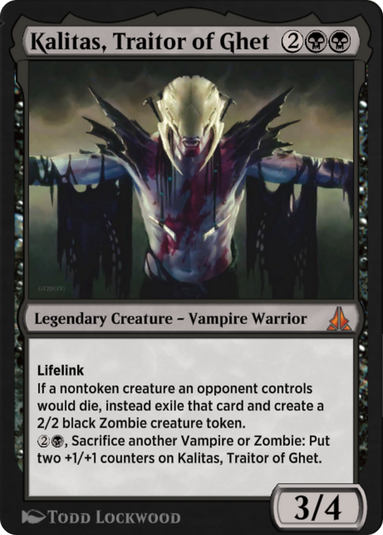 Image of Kalitas, Traitor of Ghet (EA1-005) - Explorer Anthology 1