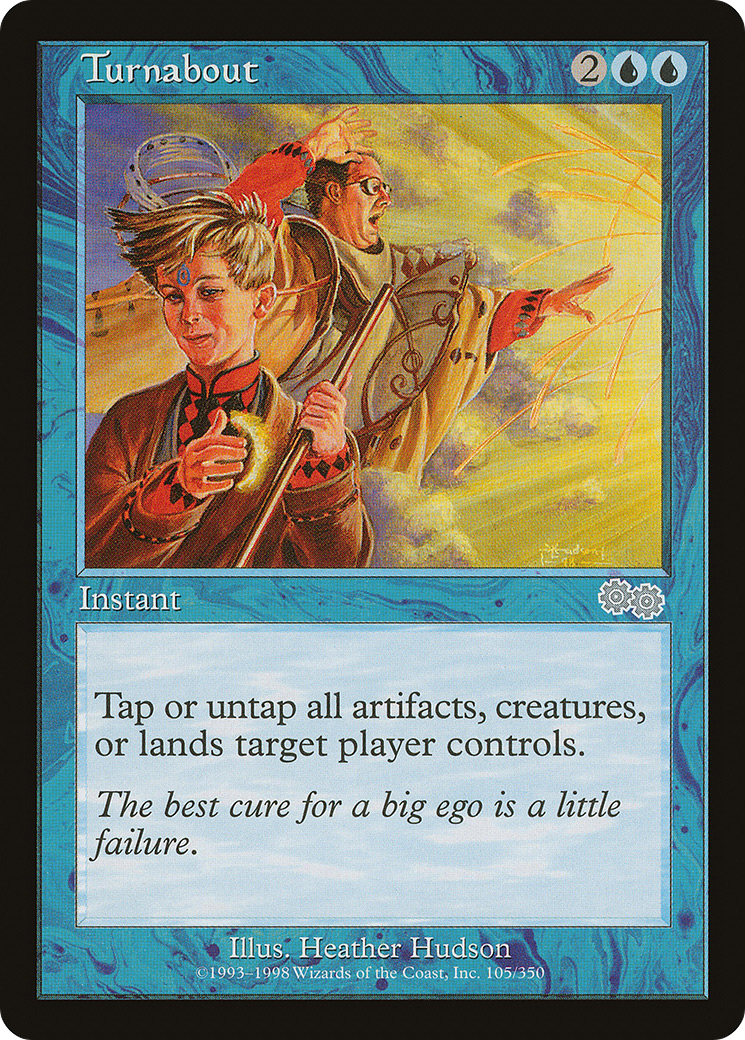 Image of Turnabout (USG-105) - Urza's Saga