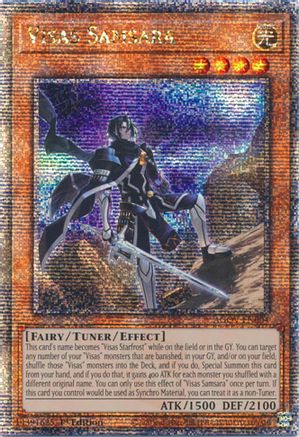 Image of Visas Samsara (Quarter Century Secret Rare) (AGOV-EN004) - Age of Overlord 1st Edition