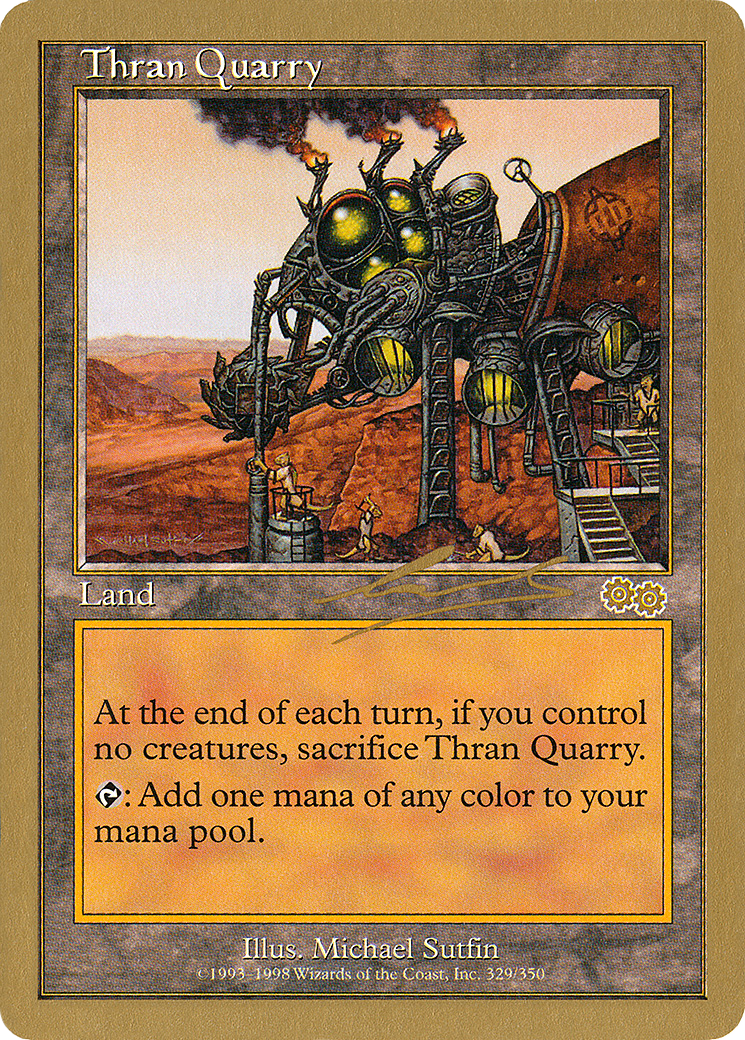 Image of Thran Quarry - 2000 Nicolas Labarre (USG) (WCD-) - World Championship Decks 2000