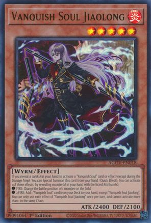 Image of Vanquish Soul Jiaolong (AGOV-EN018) - Age of Overlord 1st Edition