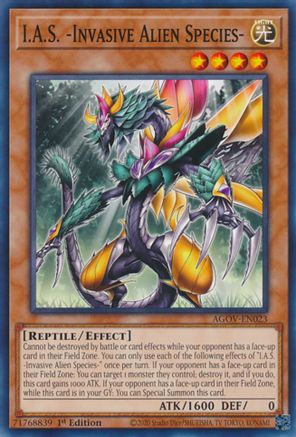 Image of I.A.S. -Invasive Alien Species- (AGOV-EN023) - Age of Overlord 1st Edition