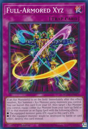 Image of Full-Armored Xyz (AGOV-EN071) - Age of Overlord 1st Edition