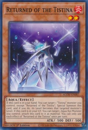 Image of Returned of the Tistina (AGOV-EN087) - Age of Overlord 1st Edition